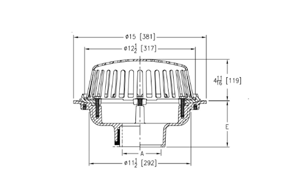 Roof Drain Specs And Diagrams